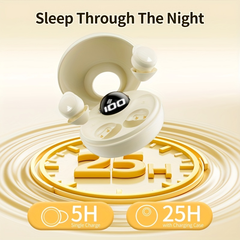 Nicevt™ – Noise-Reducing Sleep Earbuds