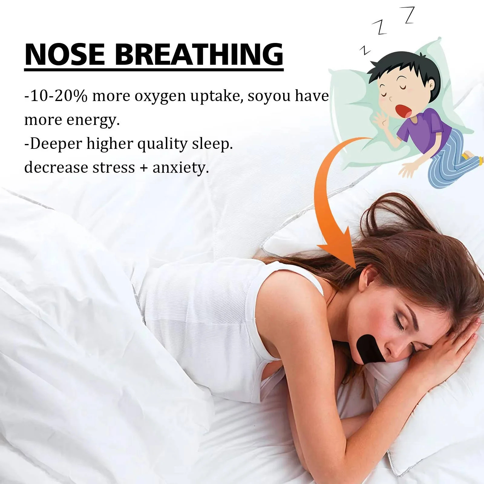 Mouth Tapes Anti Snoring