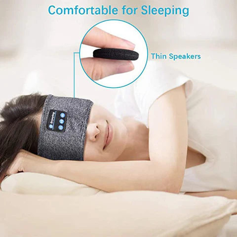 Bluetooth Sleep Headband with Built-in Headphones
