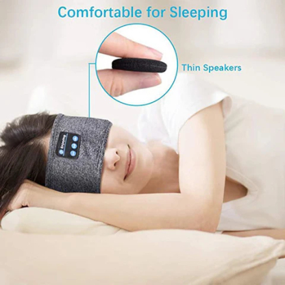 Bluetooth Sleep Headband with Built-in Headphones