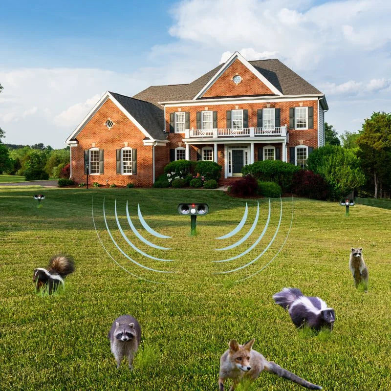 Squirrel Outdoor Solar Ultrasonic Repeller