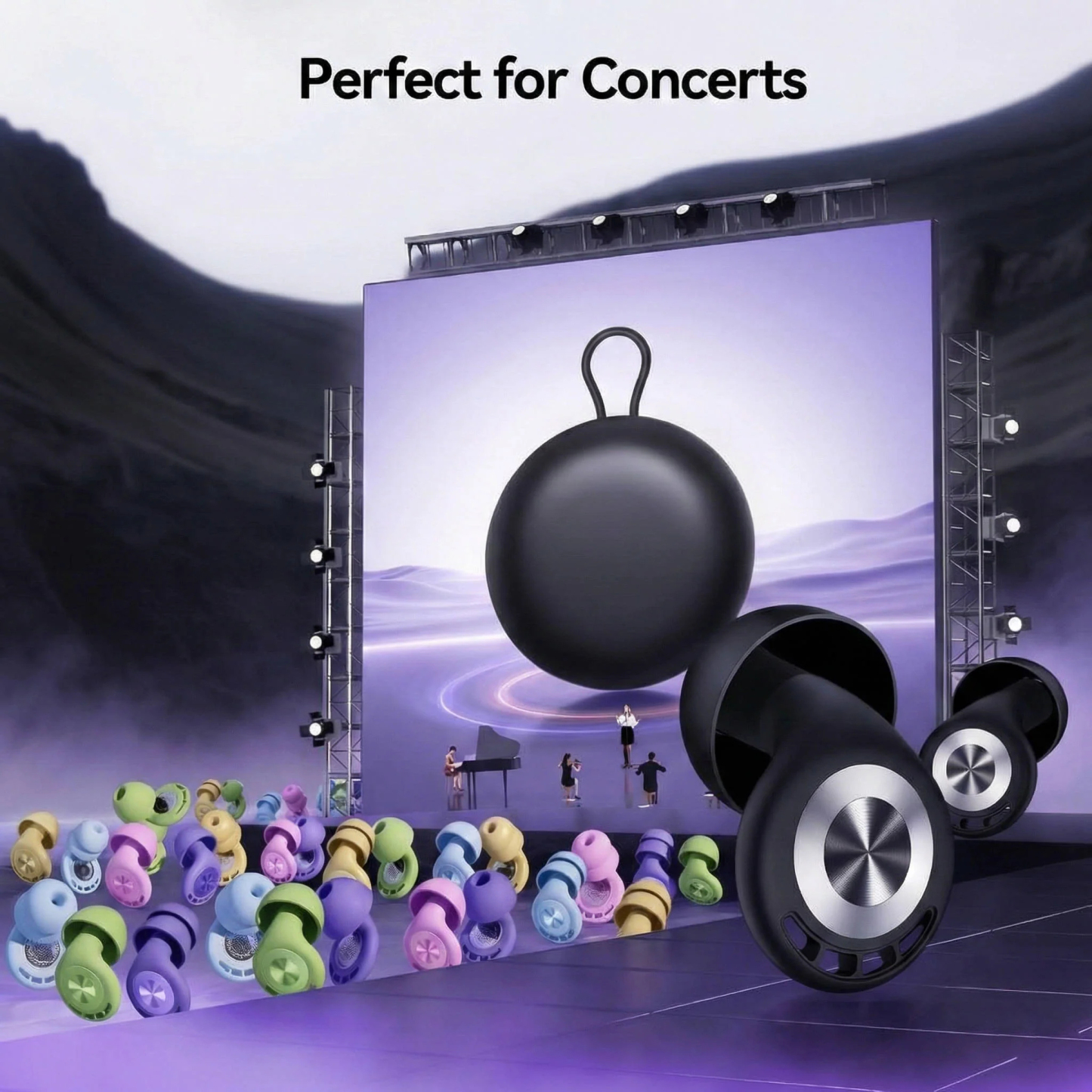 Noise Cancelling Ear Plugs for Sleeping Snoring