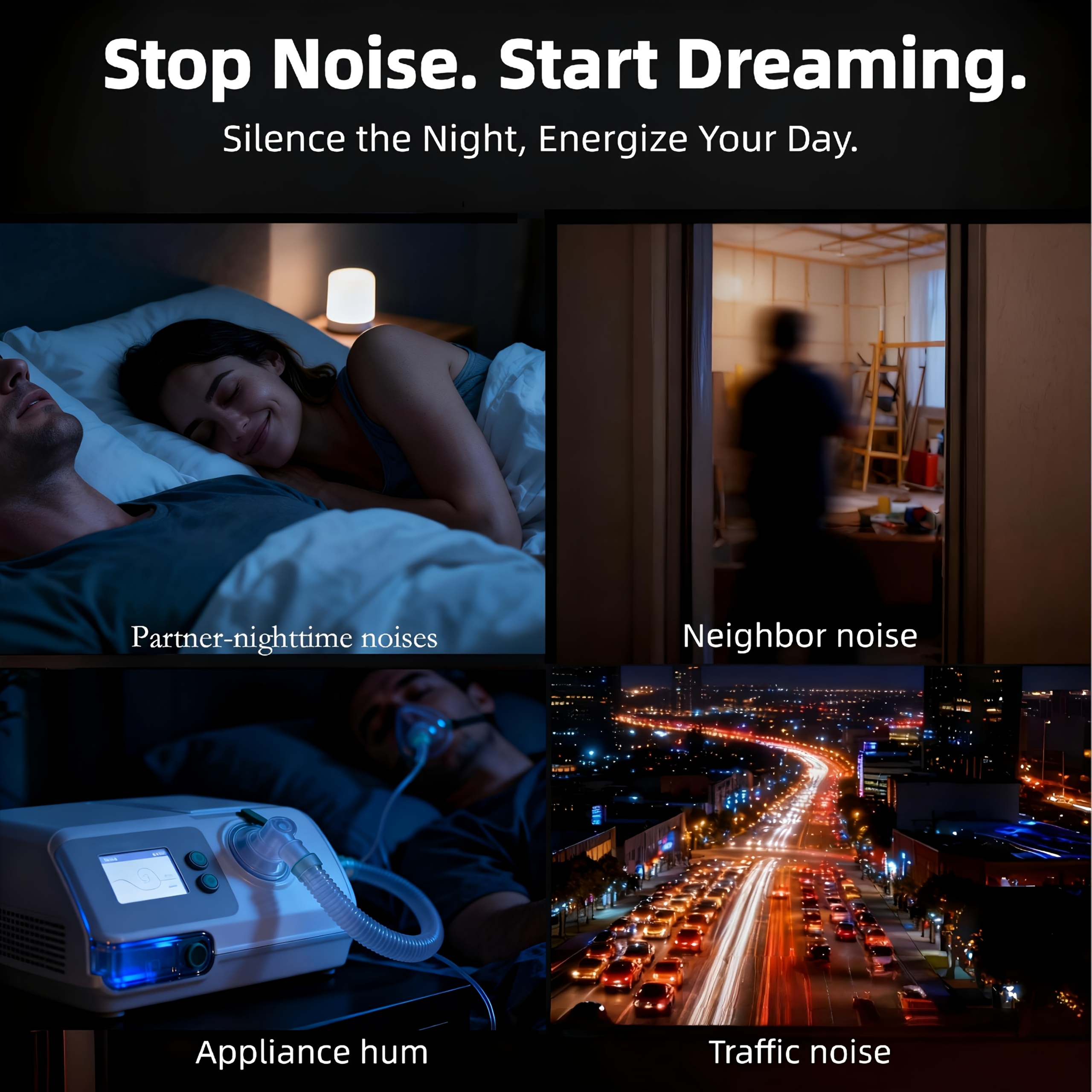 Nicevt™ – Noise-Reducing Sleep Earbuds