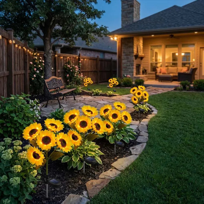The 2026 Upgraded Solar Sunflowers