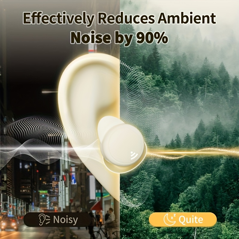 Nicevt™ – Noise-Reducing Sleep Earbuds