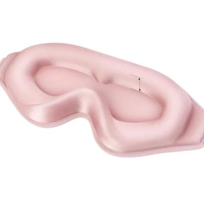 3D Memory Foam Sleep Mask – Blackout Padded Eye Mask for Deep Sleep