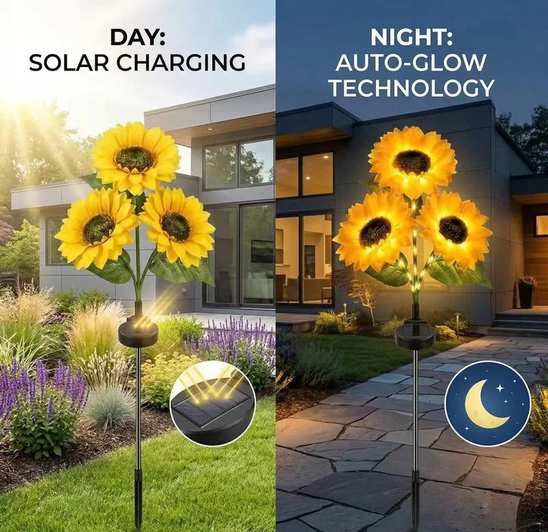 The 2026 Upgraded Solar Sunflowers