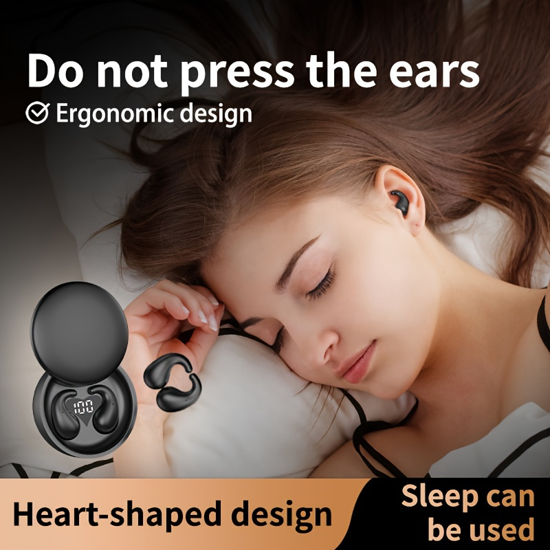 The Nicevt™ Invisible Sleep Buds — Ultra-Thin Design for Side Sleepers & Deep Rest