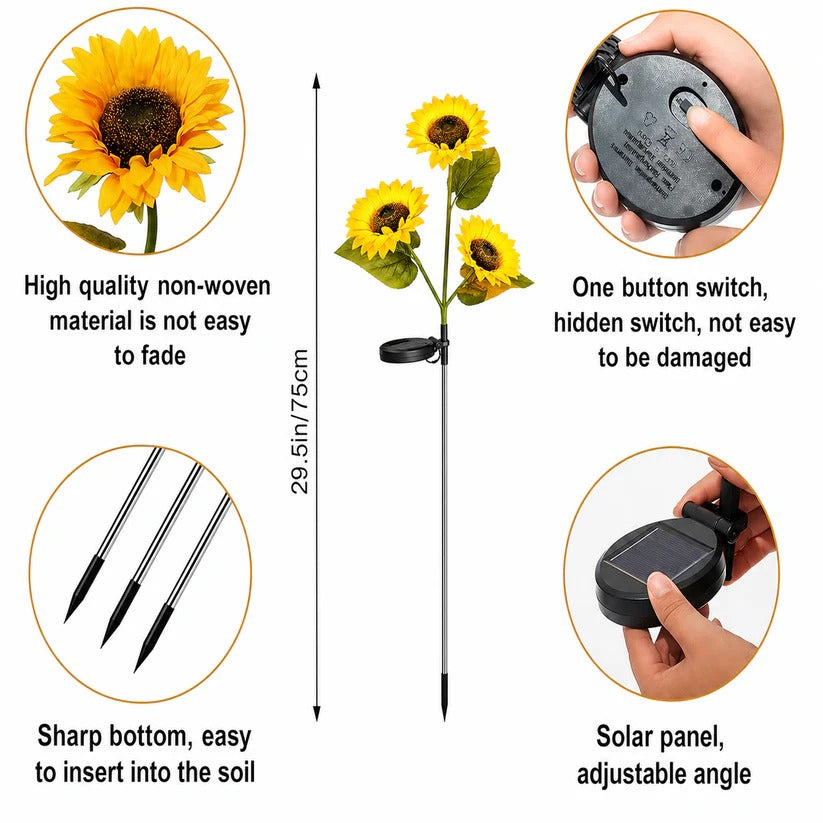 The 2026 Upgraded Solar Sunflowers