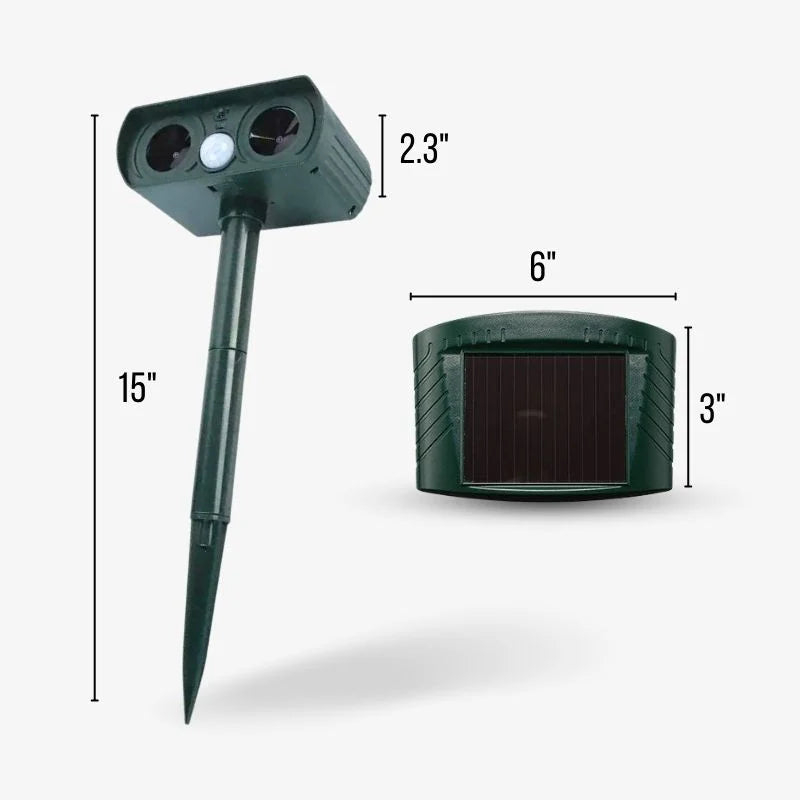 Squirrel Outdoor Solar Ultrasonic Repeller