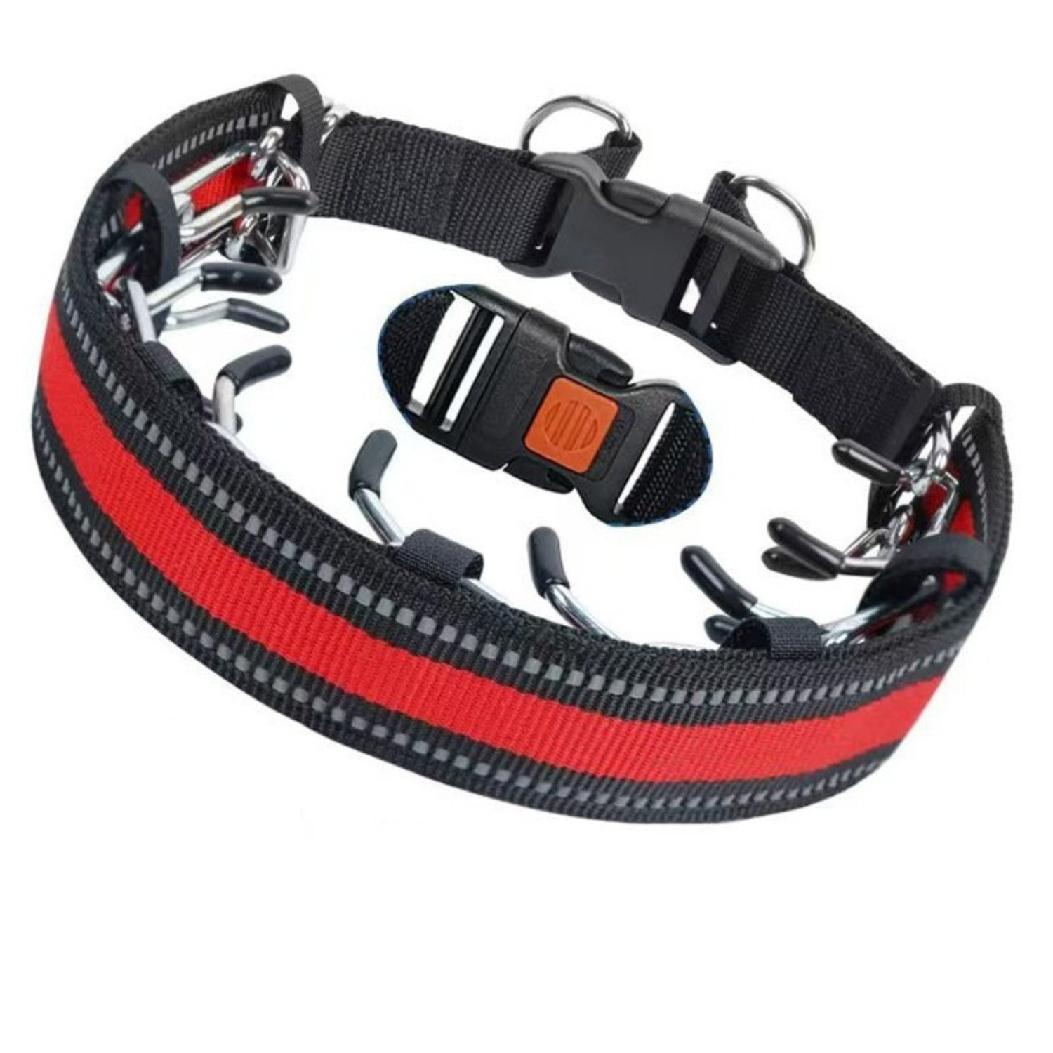 Dog Training Collar No-Pull Adjustable Stainless Steel Chain