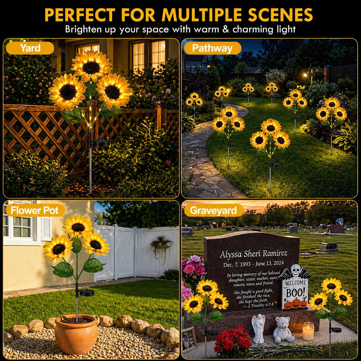 The 2026 Upgraded Solar Sunflowers