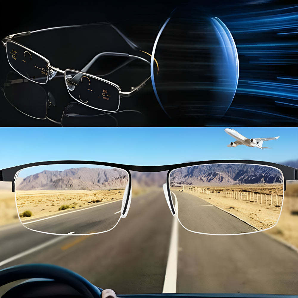 Progressive Glasses Blue Light  Reading Multifocal Eyewear