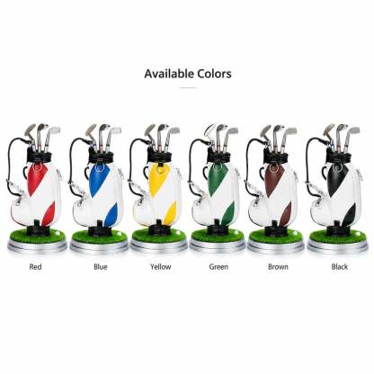 Golf Pen Holder + 3-Pen Set🏌️‍♂️Elevate Your Office Desk – A Hole-in-One for Style & Function