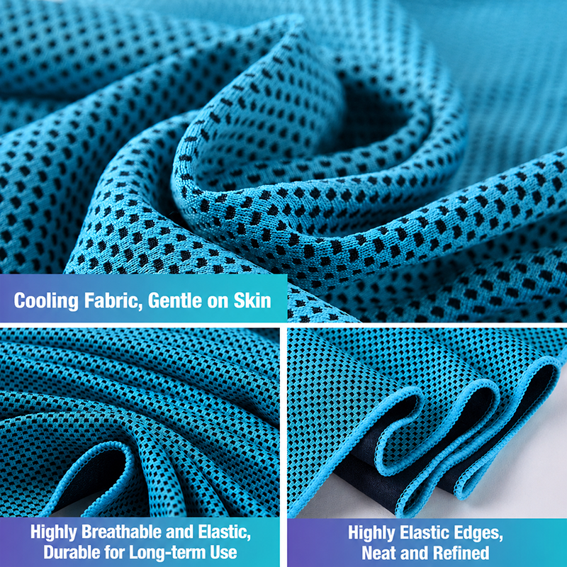 Summer Instant Chill Cooling Towel | Portable Bottle Pack Heat Relief Towel For Gym, Hiking & Outdoor