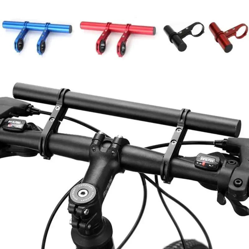 Durable aluminum alloy bicycle handlebar extender