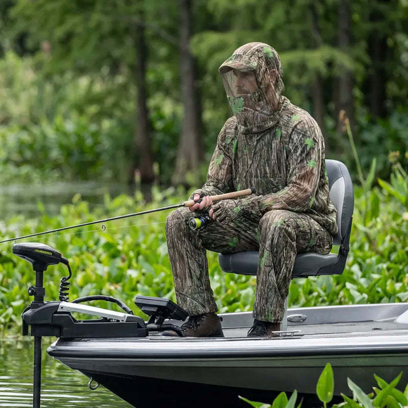 Camouflage Mosquito Hunting Suit – Breathable Bug Protection for Hunting & Outdoor Use