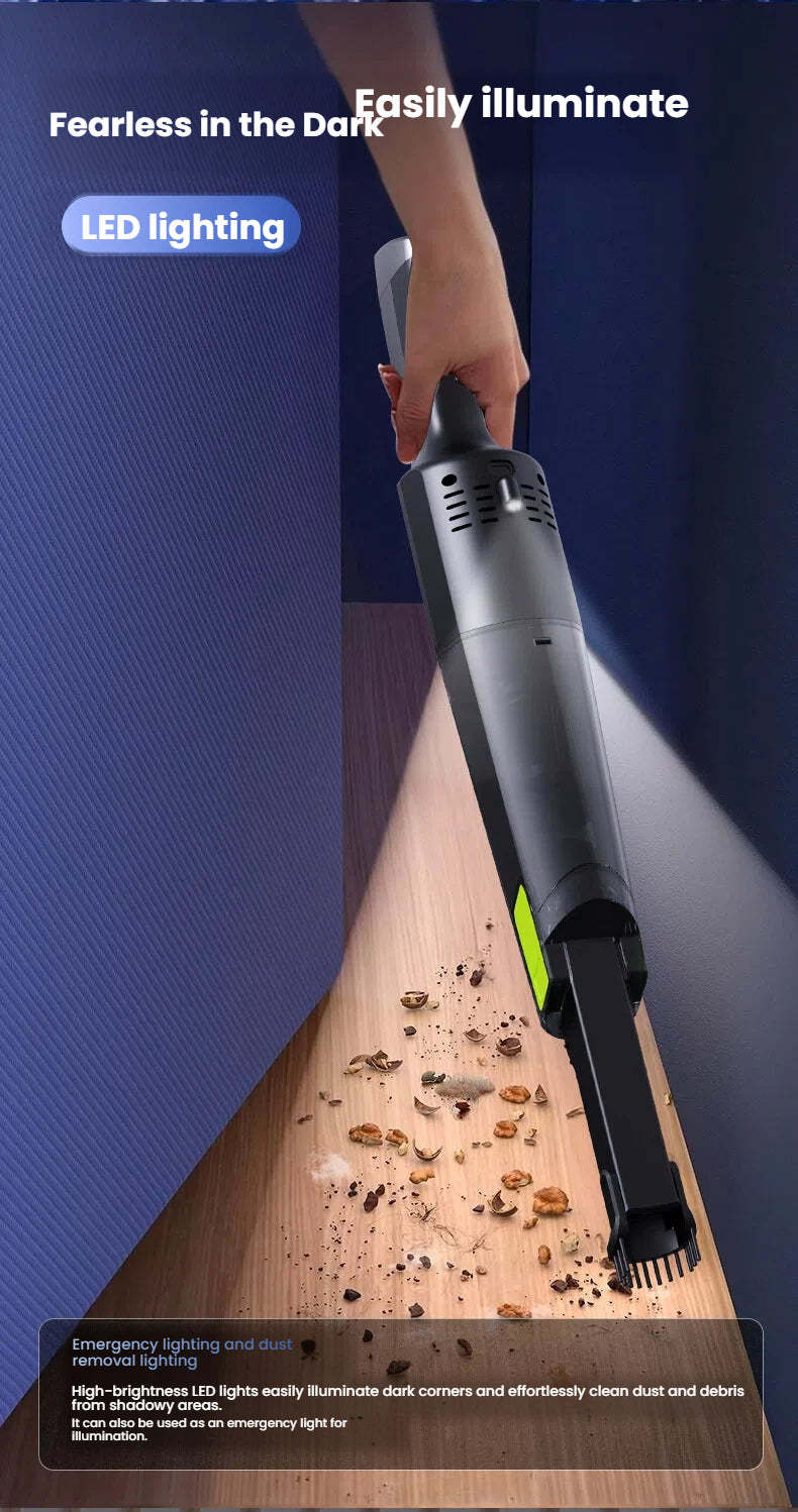 Portable Vacuum Cleaner For Household And Car Use
