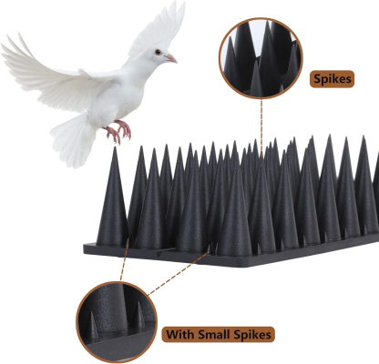 20/30/40 Pack Bird Guard Spikes for Squirrel Cat Raccoon and Other Small Animals