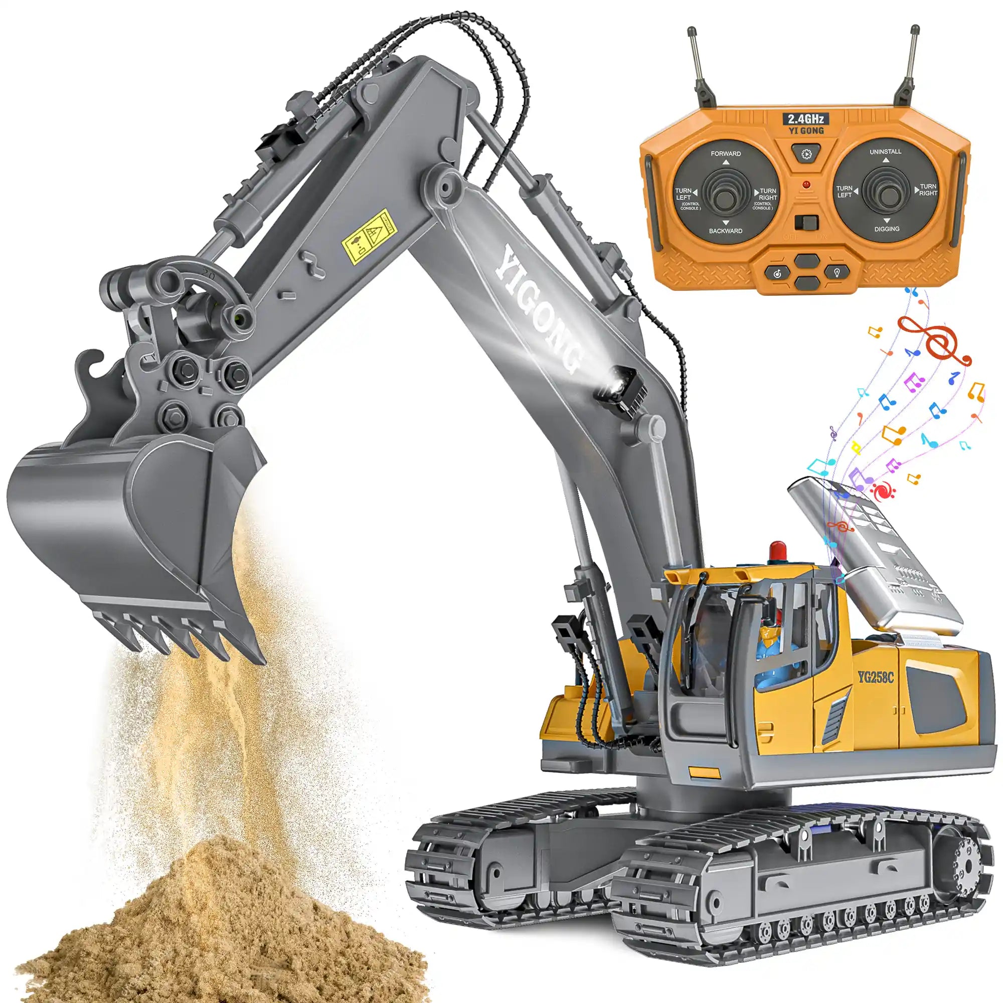 4-Vehicle RC Construction Set Built For Little Builders