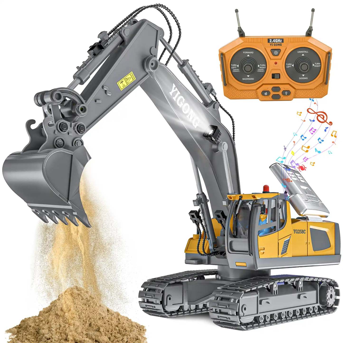4-Vehicle RC Construction Set Built For Little Builders