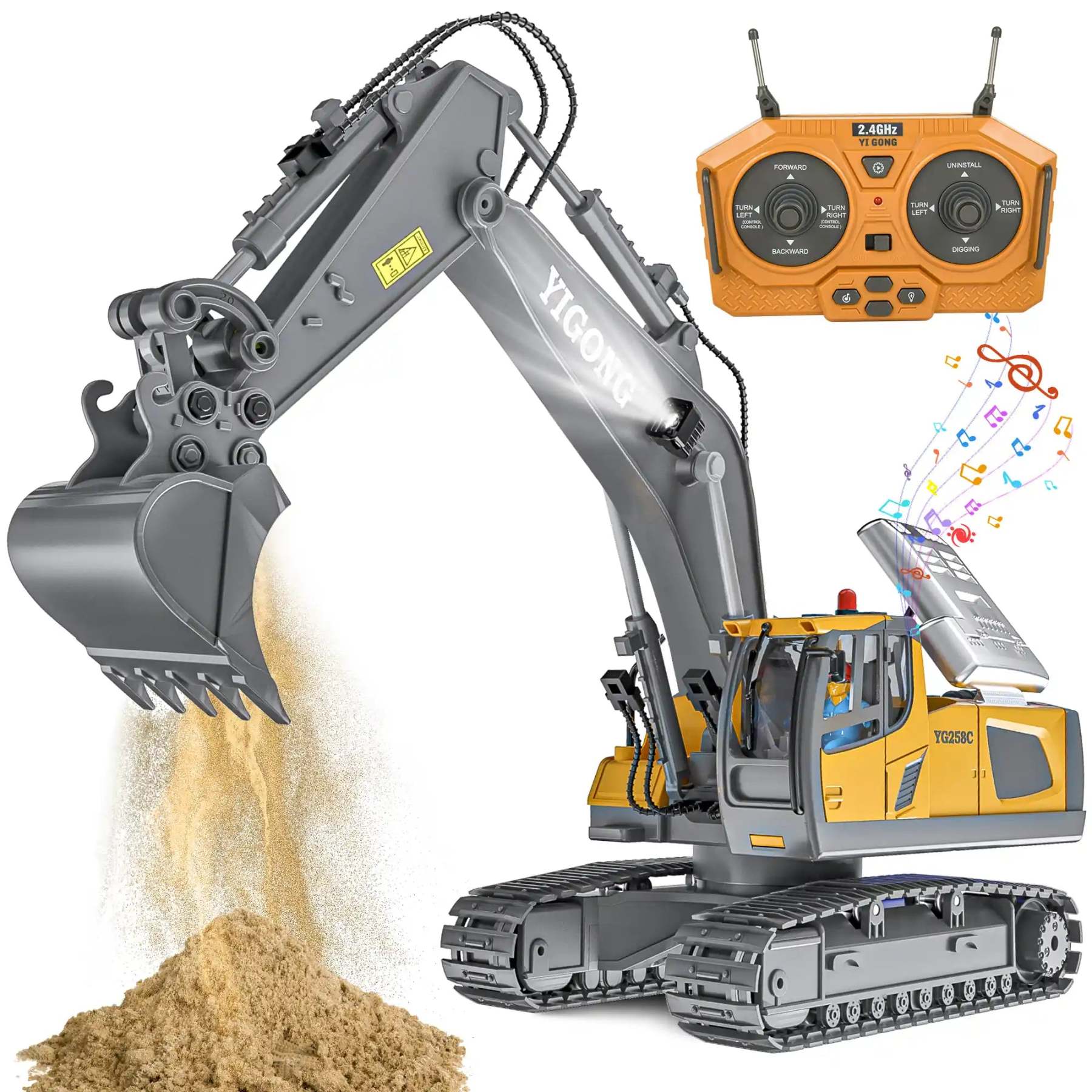 4-Vehicle RC Construction Set Built For Little Builders