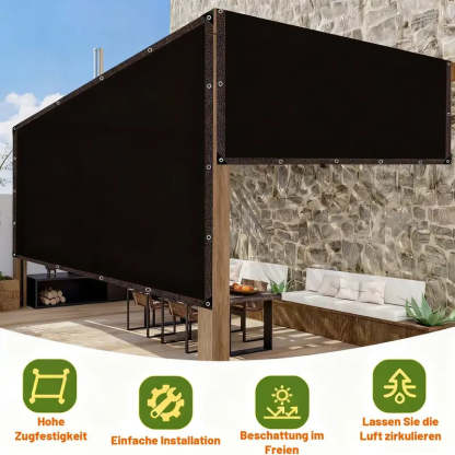 10×13ft UV Protection Shade Net with Reinforced Rivets