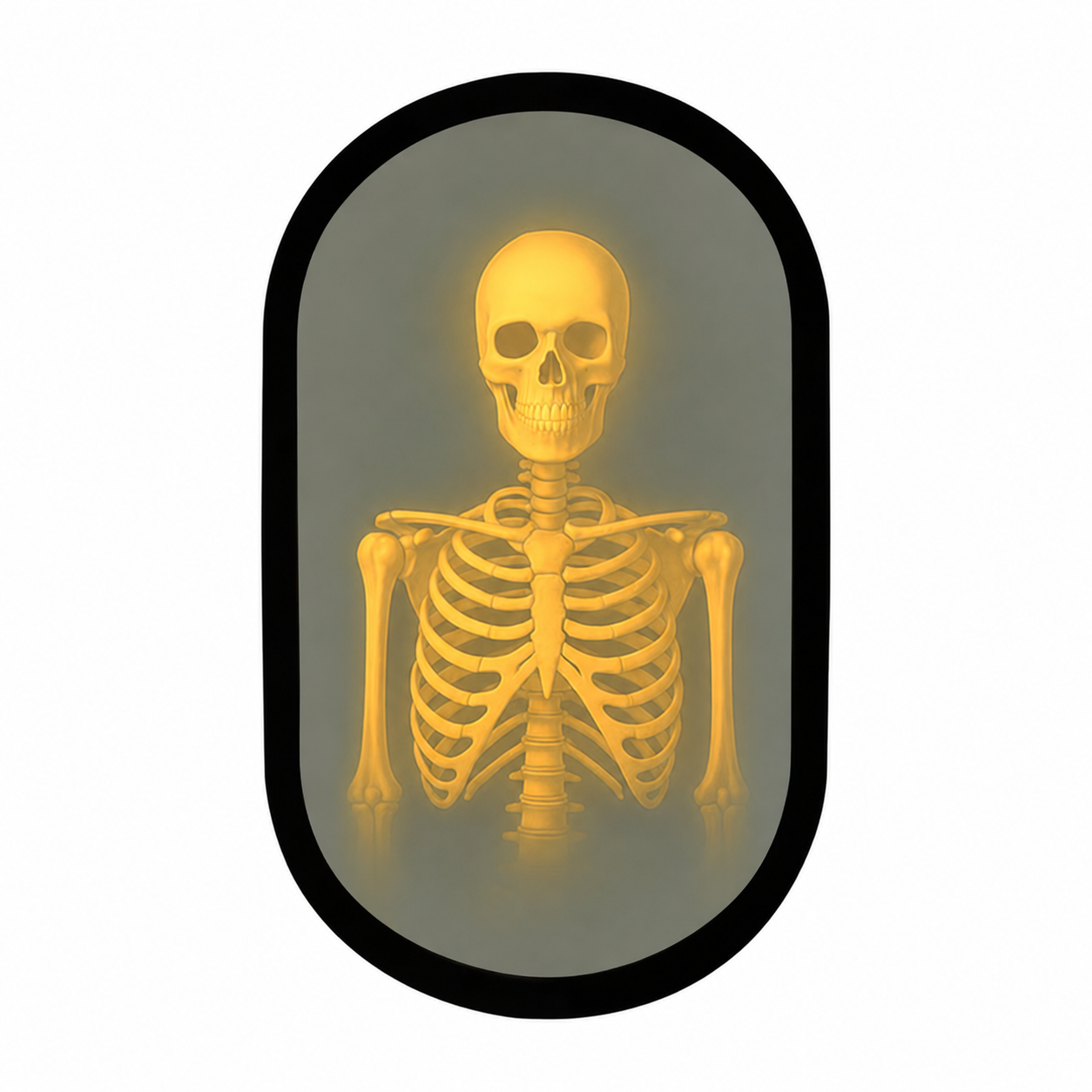 Halloween Magical Illusion Ghost Mirror with LED Backlit Ambient Night Light