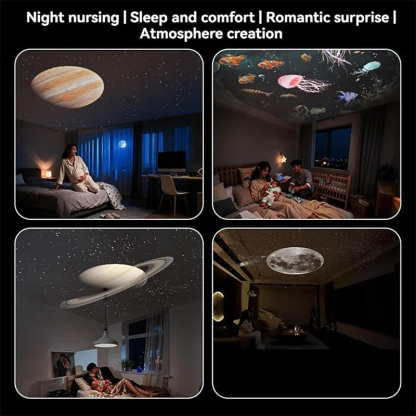 2-in-1 HD Galaxy Projector