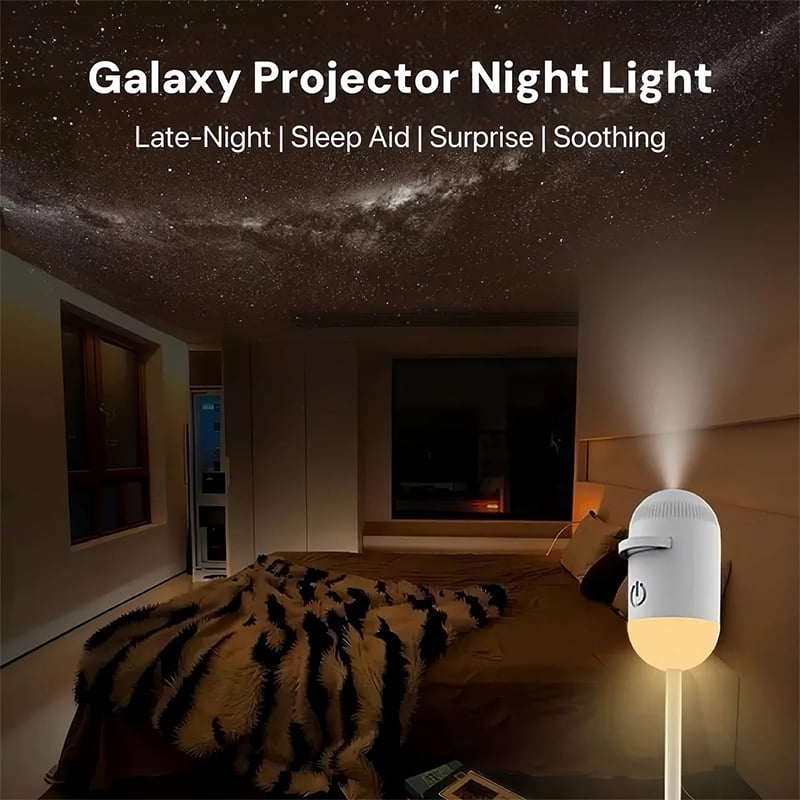 2-in-1 HD Galaxy Projector