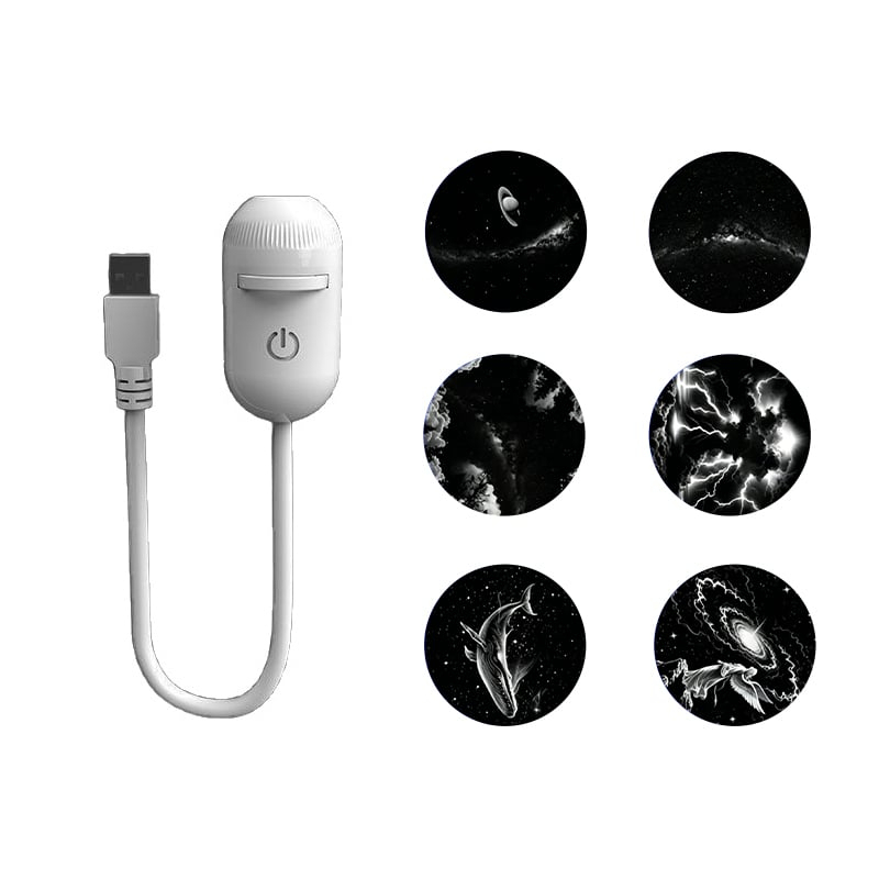 2-in-1 HD Galaxy Projector