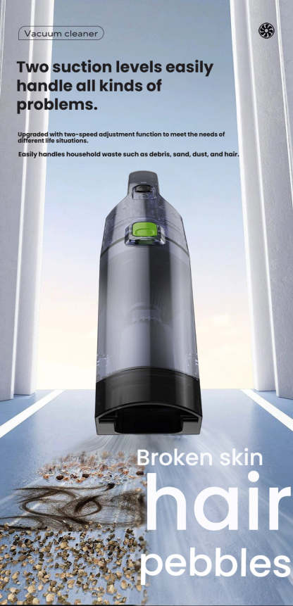 Portable Vacuum Cleaner For Household And Car Use
