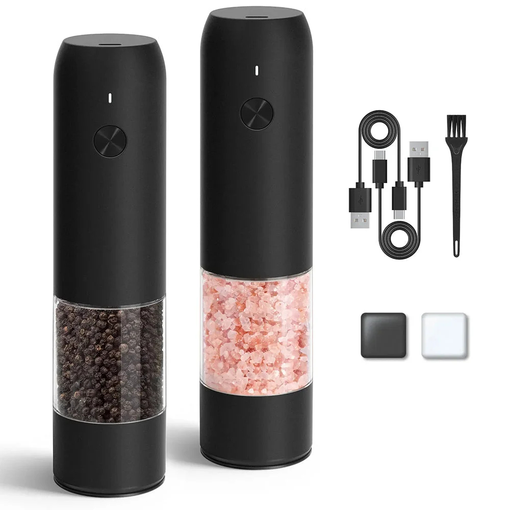 Rechargeable Automatic Adjustable Electric Pepper Grinder