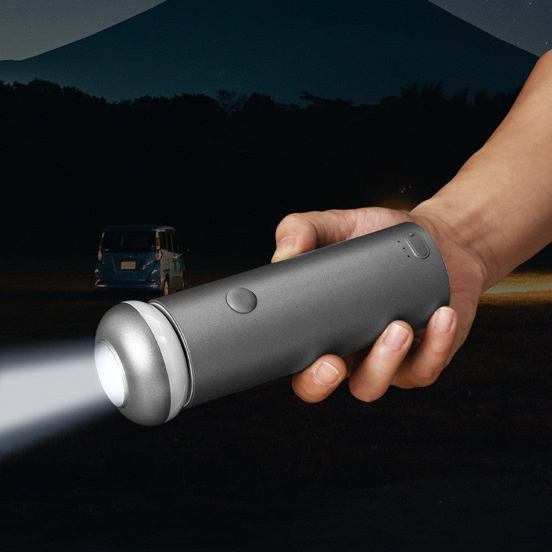 Portable light transforming between different lighting modes