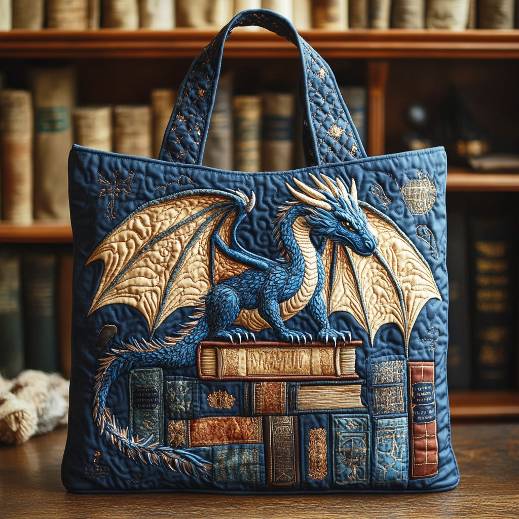 Arcane Stories Quilted Tote Bag