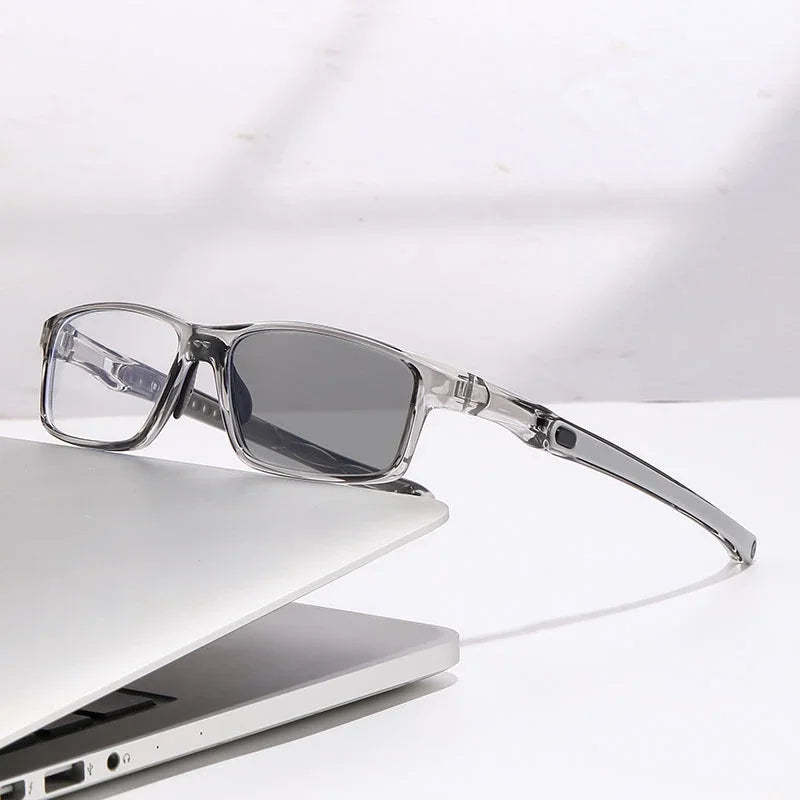 TR90 Multifocal Photochromic Reading Glasses Featuring Blue Light Blocking Technology