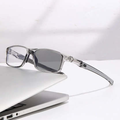 TR90 Multifocal Photochromic Reading Glasses Featuring Blue Light Blocking Technology