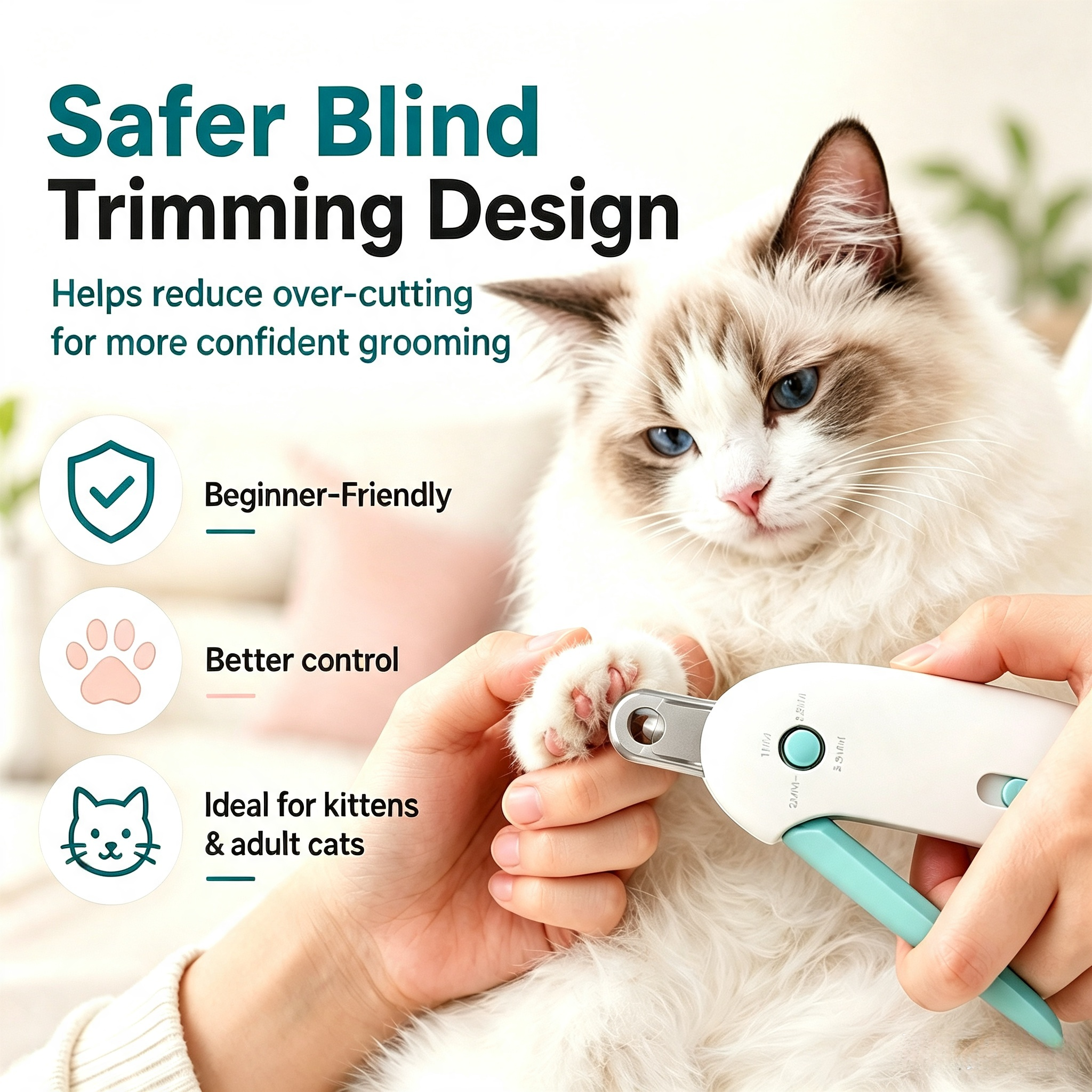 Claw Clipper – Safe Trim for All Cats