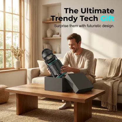 Rocket-Shaped Desk Fan