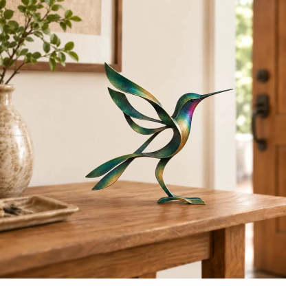 Sculptural Metal Bird