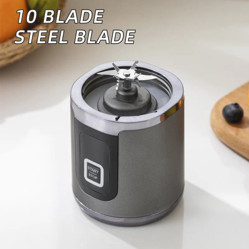 Wireless Portable Juicer with 10 Blades