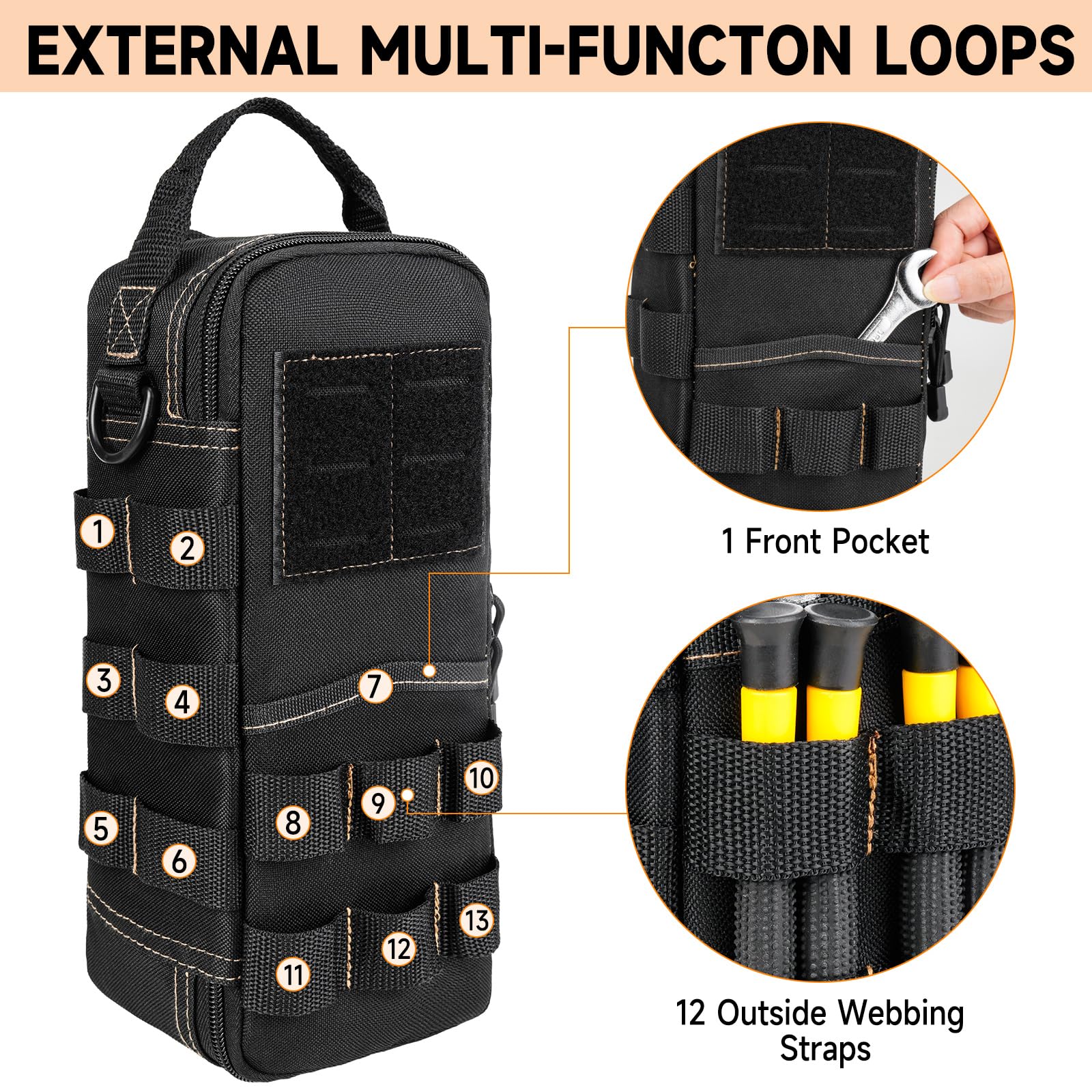 Exterior Webbing Straps