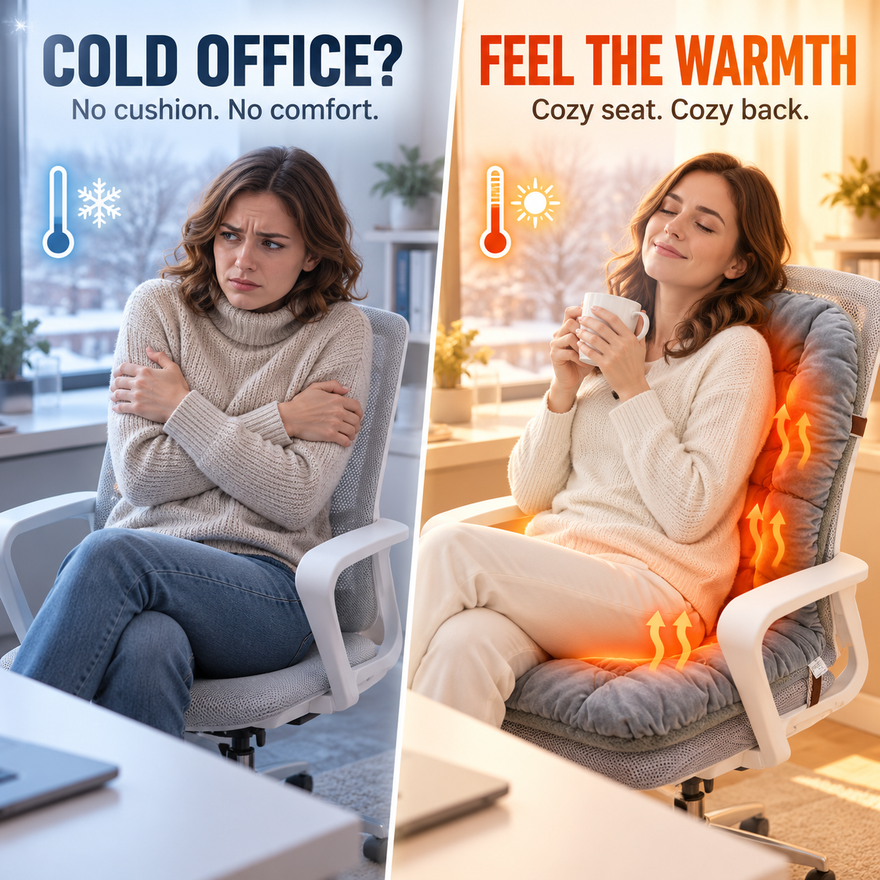 Heated cushion product details