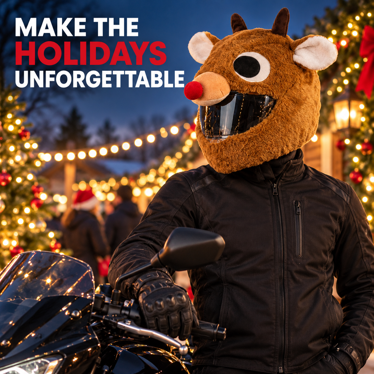 Funny Plush Motorcycle Helmet Cover  – Eye-Catching Cartoon Full-Face Helmet Accessory