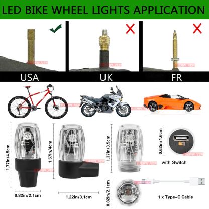 4pcs Led Wheel Lights – Make Your Car Impossible To Ignore At Night