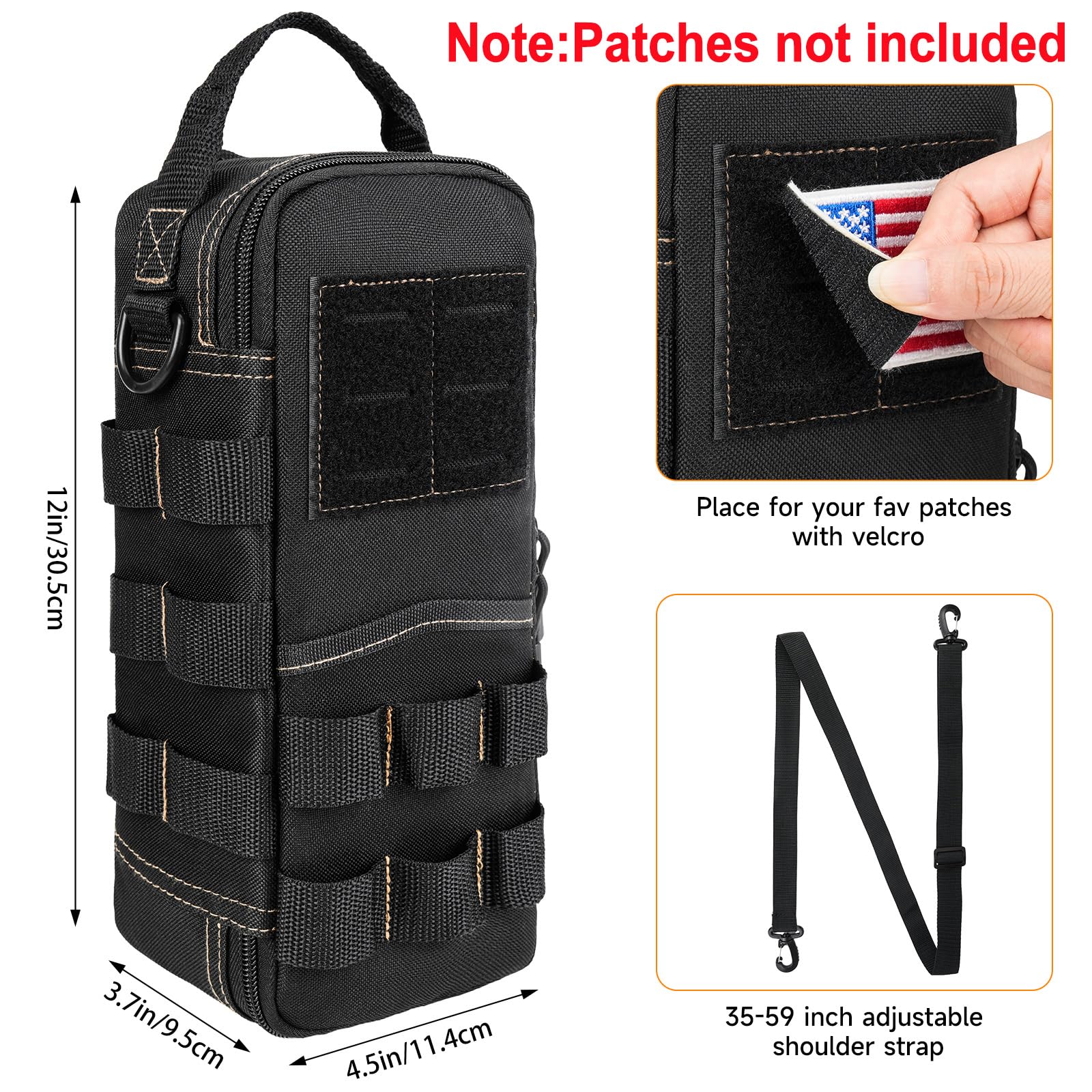 Bag Dimensions and Straps