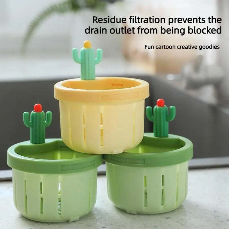 Cactus sink strainer（3pcs）
