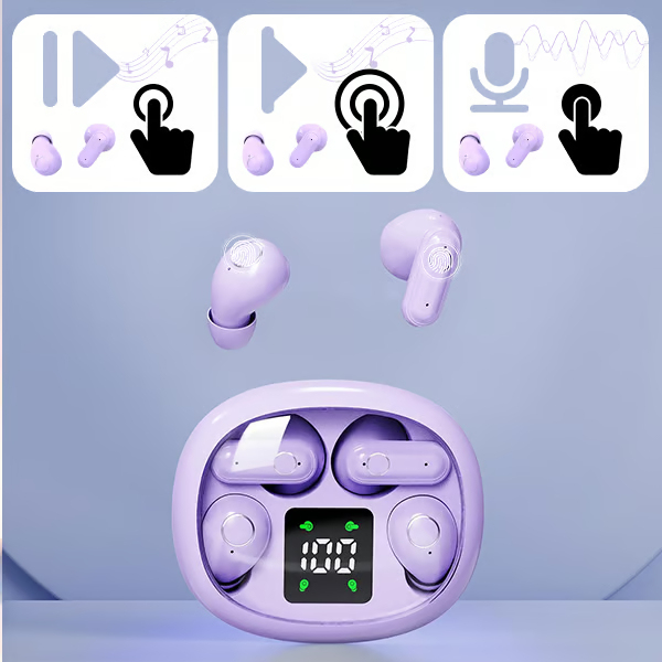 Dual Bluetooth Wireless Earbuds