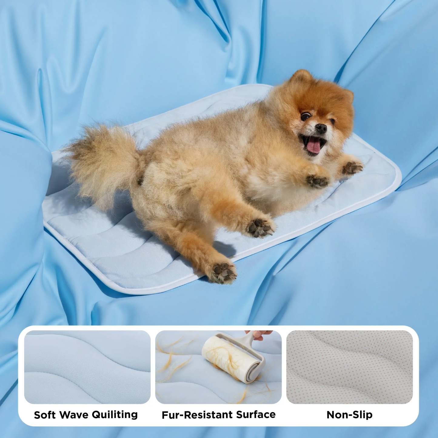 Pet Cooling Mat | Instant Cooling Relief for Overheated Pets