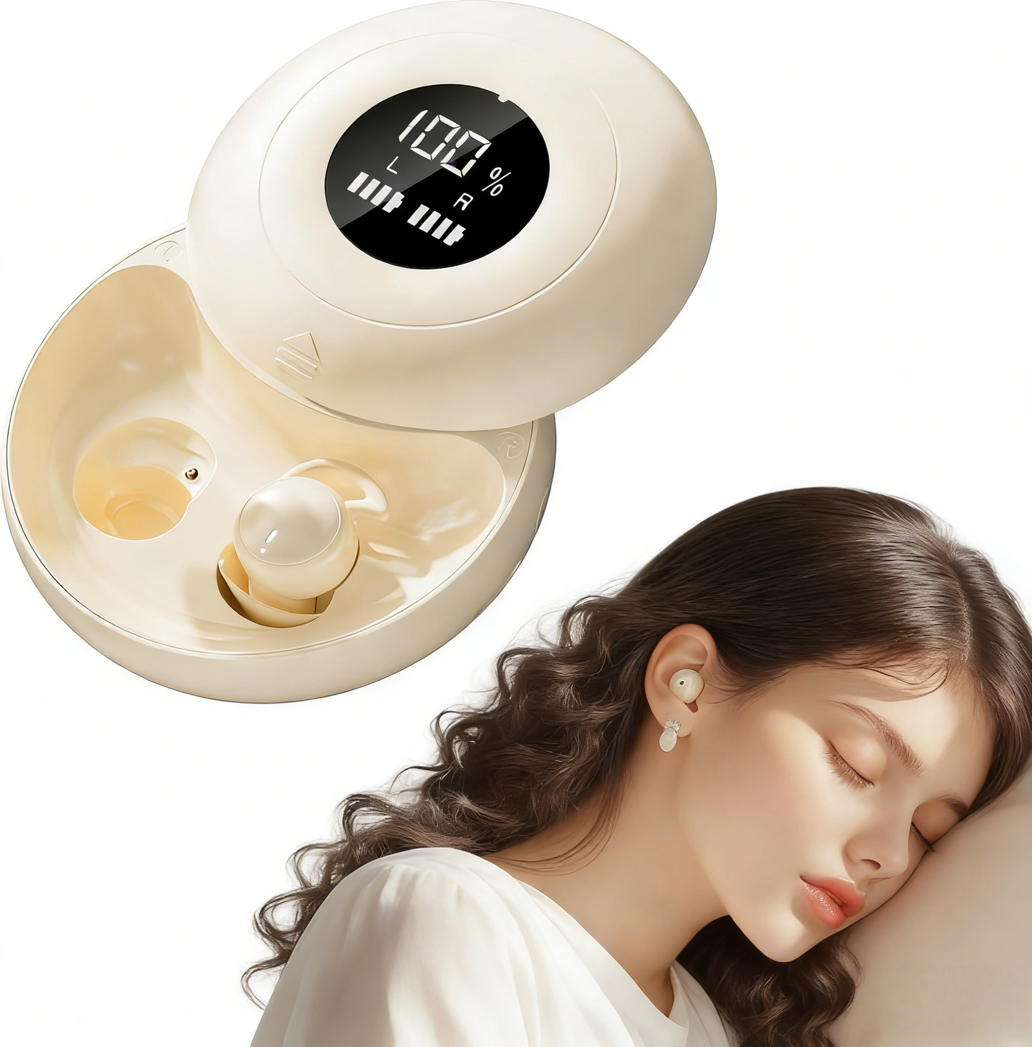 Nicevt SleepBuds | 6.0 Bluetooth Mini Sleep Earbuds